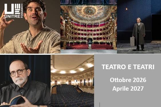 TEATRO E TEATRI 2026-27 Iscrizioni in corso